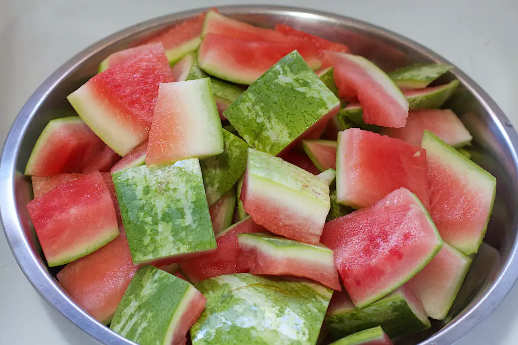 Watermelon rinds