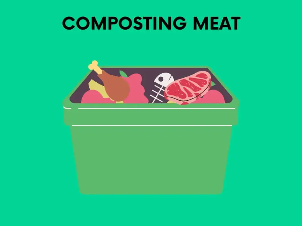 can you compost meat